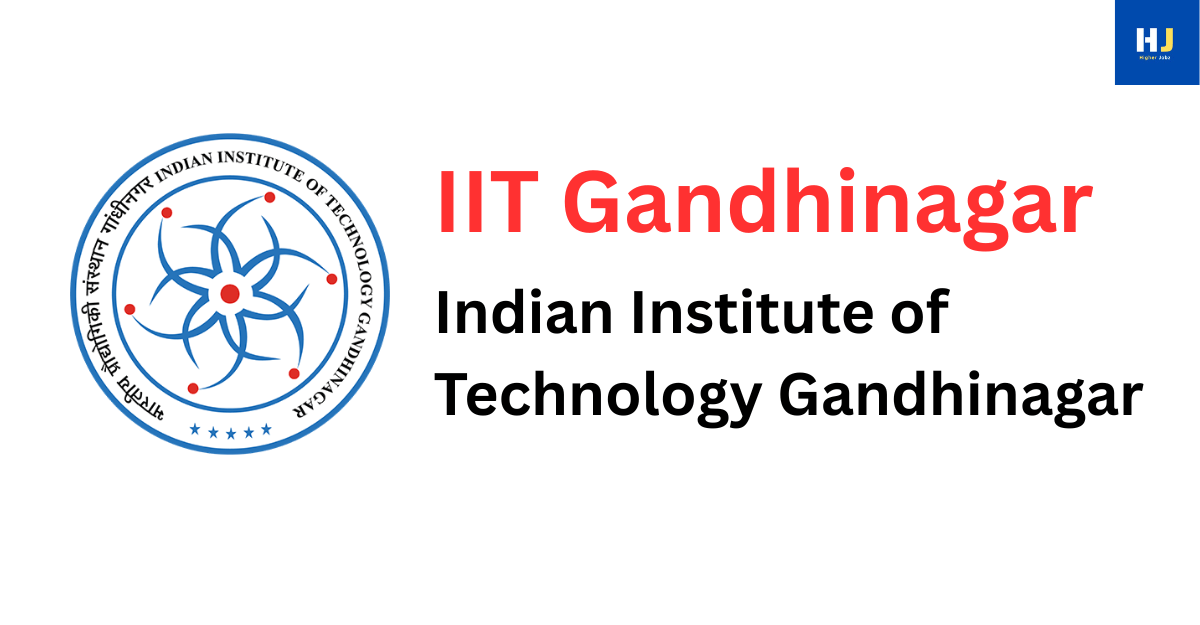 higherjobz's tweet card. Join IIT Gandhinagar as SRF/RA-II in Development Economics & Gender. STATA/R skills required. Apply by 9 Oct 2025. Grow your research career!