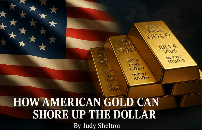 scottsdalemint's tweet card. How American Gold Can Shore Up the DollarBy Judy Shelton for the Wall Street Journal The U.S. Treasury has been intervening in currency markets to