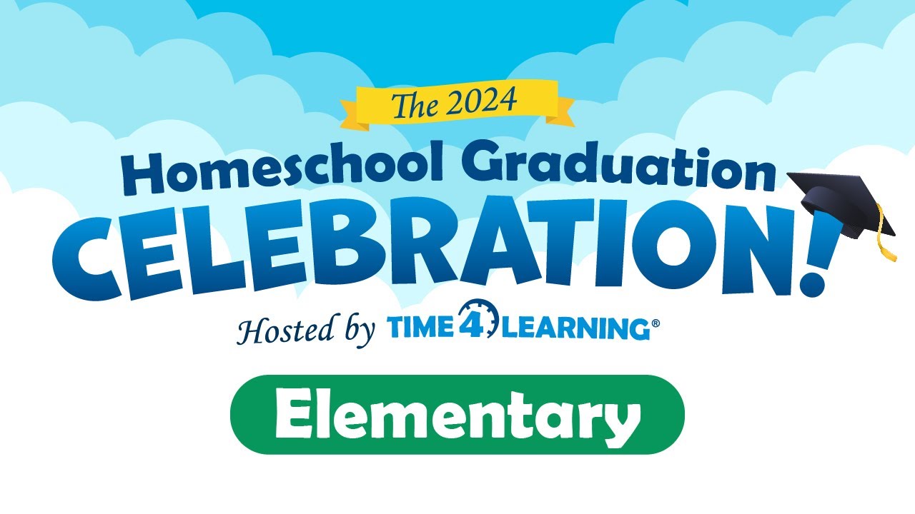 Time4Learning's tweet card. The 2024 Homeschool Graduation Celebration: Elementary | Time4Learning