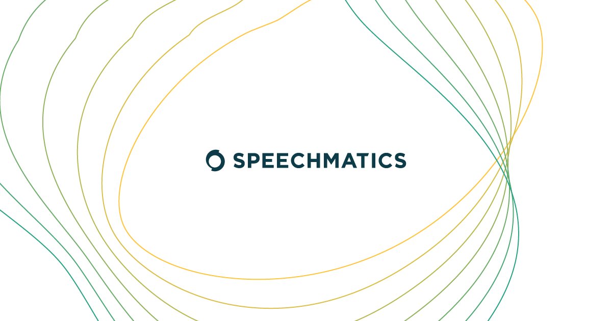 ganesh_kedari's tweet card. Speechmatics offer the most accurate AI speech technology for enterprise - with AI transcription, real-time translation and text-to-speech components. Try our Speech API today!
