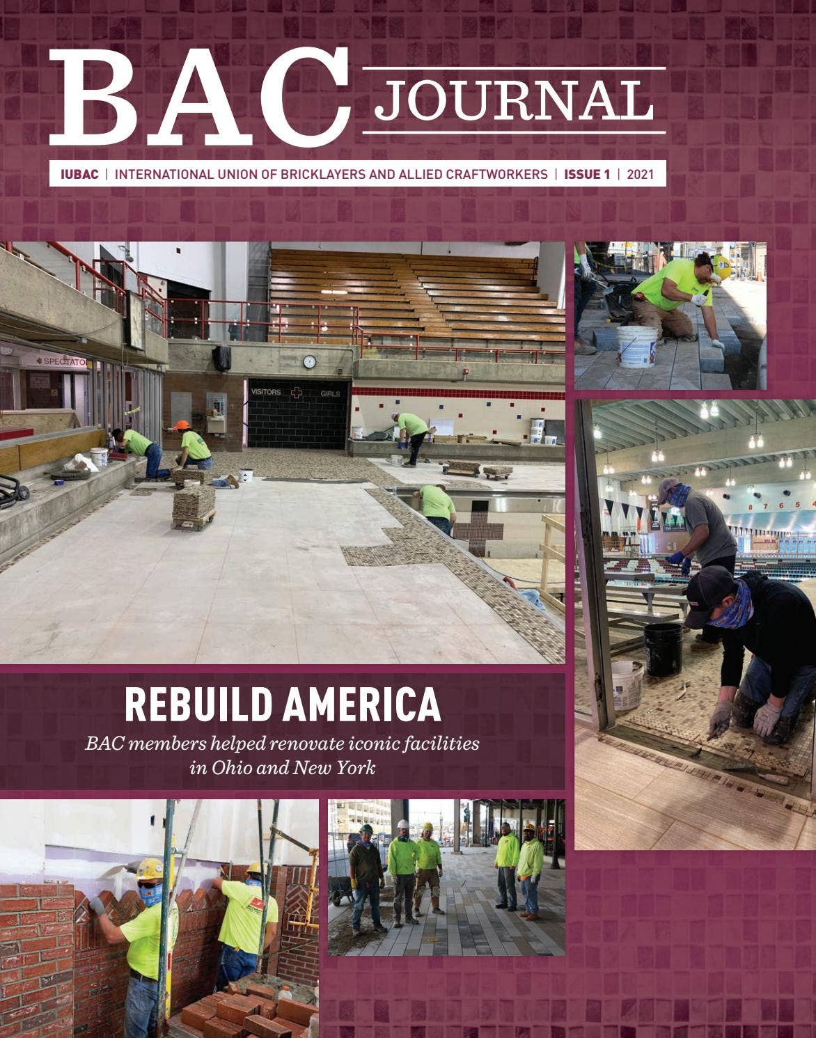 IUBAC's tweet card. BAC Journal (Issue 1, 2021)