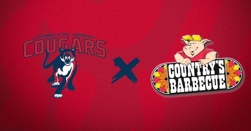 CSUCougars's tweet card. Columbus, Ga. — [8-27-25] — Columbus State University Athletics is proud to announce a new partnership with Country's BBQ, one of Columbus's most beloved local restaurants, in a joint effort to...