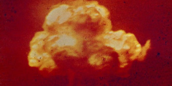 MatthewModine's tweet card. U.S. detonated 1,000 nuclear tests. Radiation Exposure Compensation for thousands of impacted downwind Americans is expiring unless the House acts.