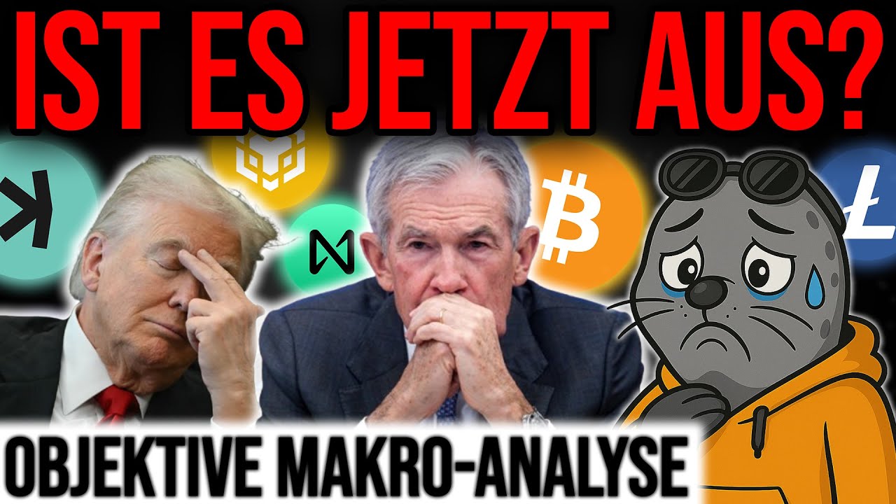 KryptoRobbe's tweet card. Krypto: Bitcoin unter 100k! Können uns die Makro-Daten noch retten?