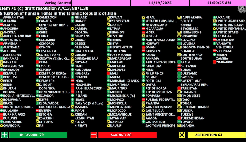 articleeighteen's tweet card. The Third Committee of the United Nations General Assembly has passed a resolution expressing “serious concern” about “increasing” restrictions on [...]