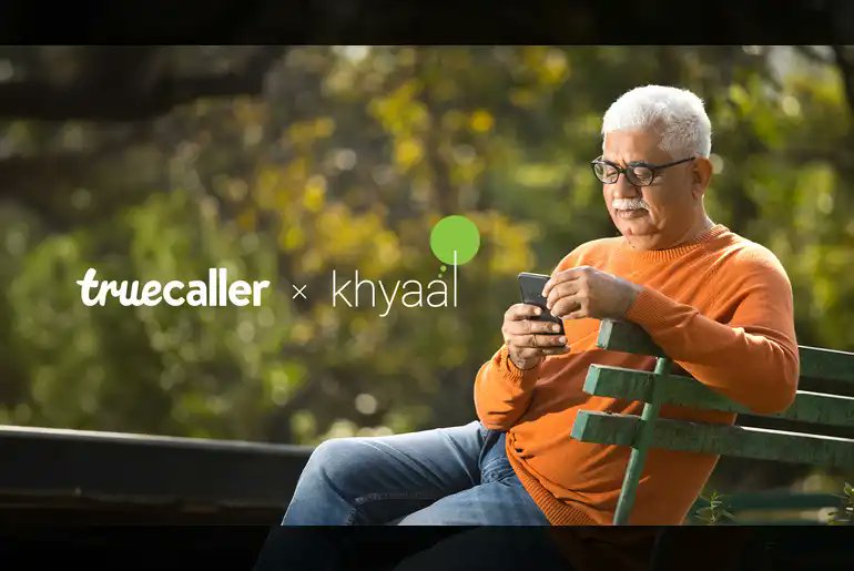 hemanshujain's tweet card. TLDR: Truecaller has partnered with Khyaal, India’s leading app for senior citizens, to protect the elderly from digital scams by offering discounted Truecaller Premium memberships and co-creating...