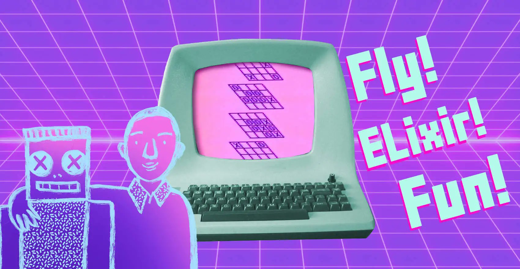 brainlid's tweet card. Running Elixir on Fly.io let me easily create a globally distributed, privately networked, clustered, multi-player game server! Here's how.