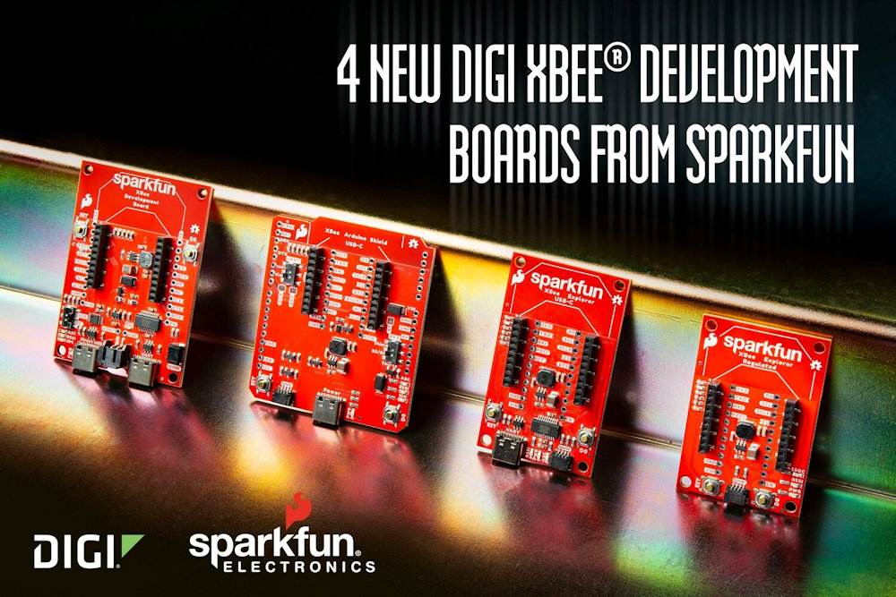 arduino_display's tweet card. SparkFun y Digi International anuncian el lanzamiento de herramientas de desarrollo XBee para apoyar el IoT celular desde el sensor hasta la nube