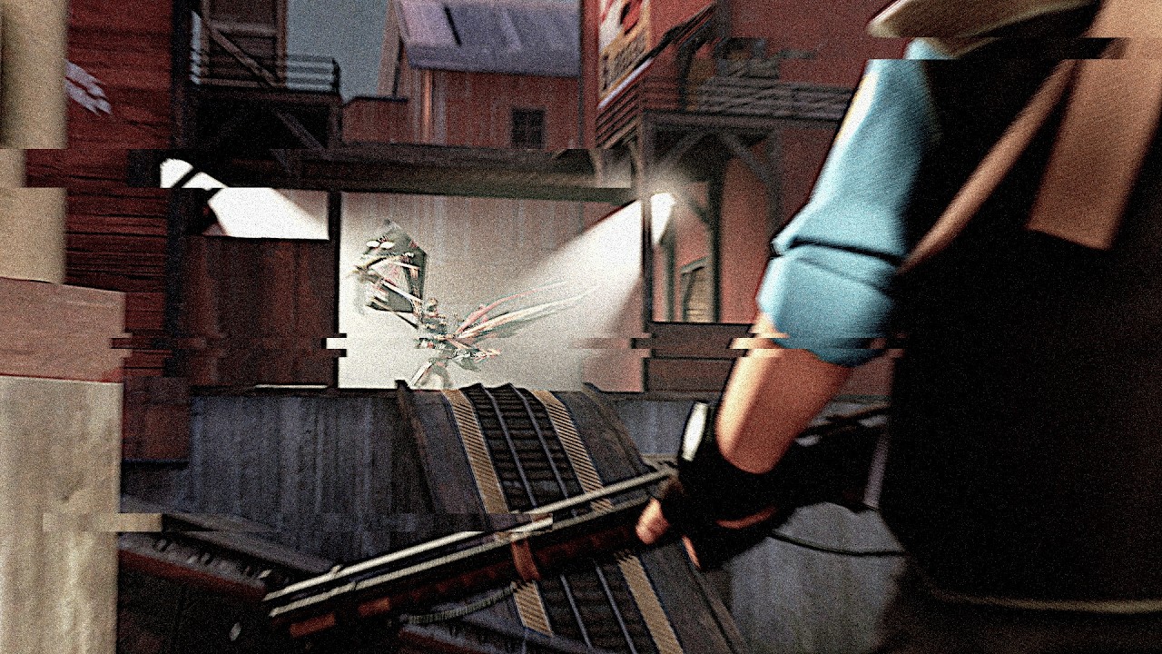 ServerBlight's tweet card. [SFM/HORROR] The Empty Server