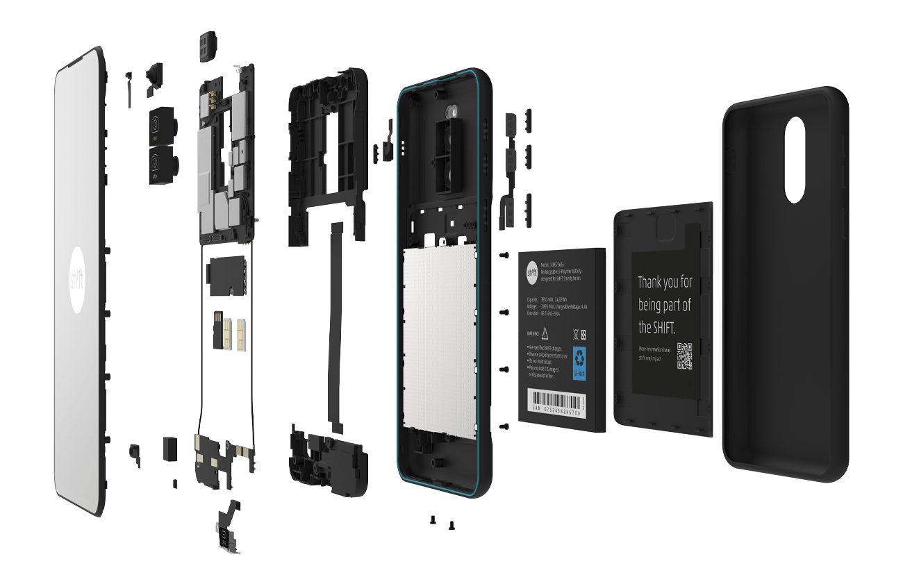 privacy_guides's tweet card. Dutch-based computer manufacturer NovaCustom announced that they are selling a configurable version of the SHIFTphone 8.1, a modular smartphone similar to the Fairphone, with iodéOS.