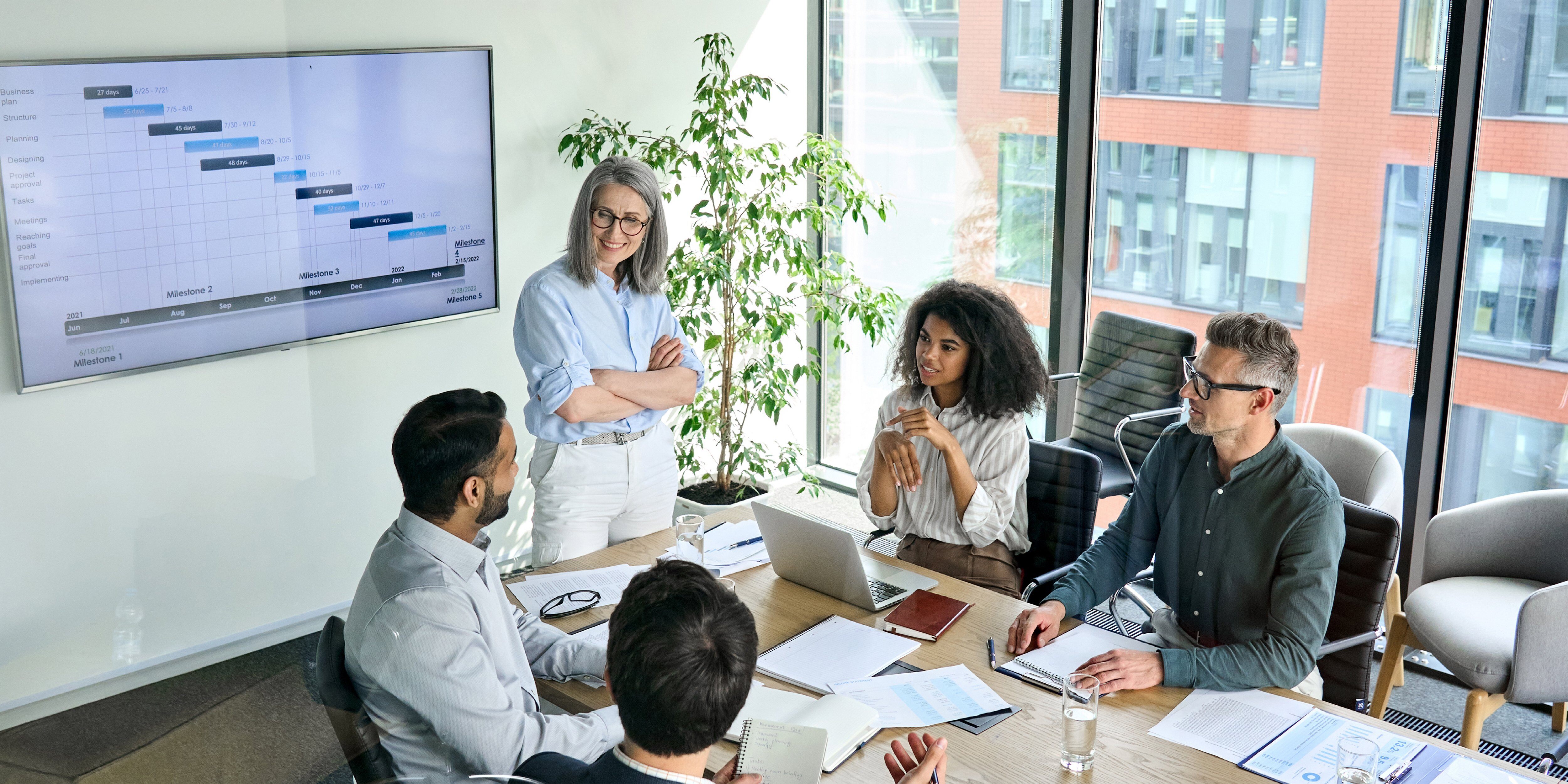 our_forte's tweet card. Modern room scheduling tools make it easy and convenient for employees to access real-time information about workspace availability.