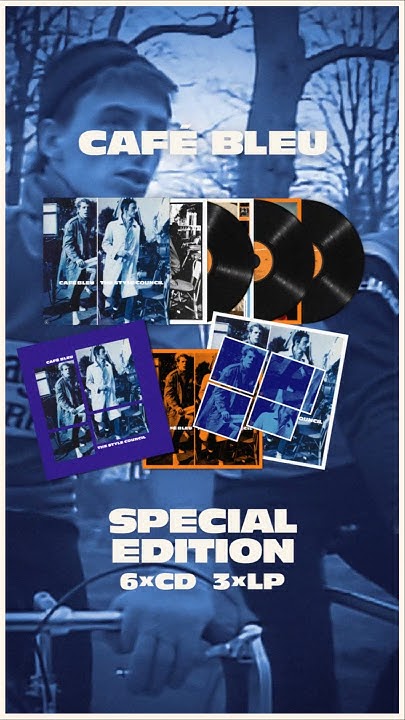 Dfactor's tweet card. 'Café Bleu' returns. Refreshed. Expanded. Reimagined.