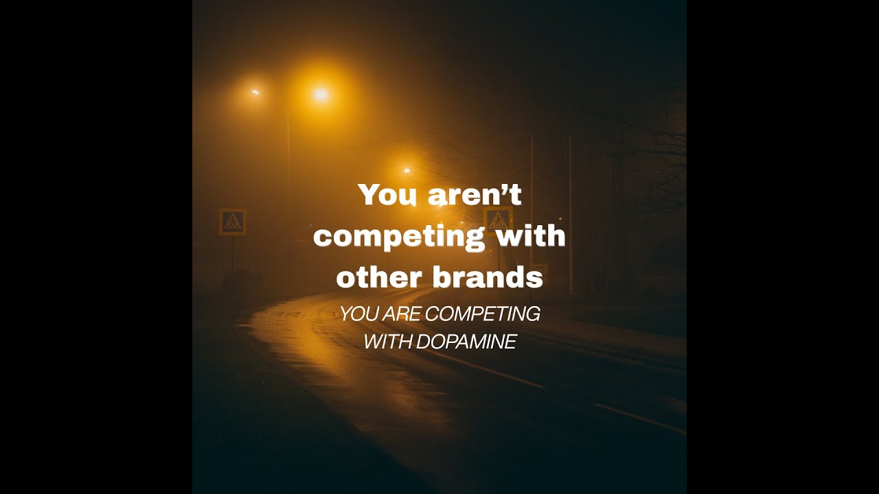 wrightimc's tweet card. You’re Not Competing with Brands — You’re Competing with Dopamine