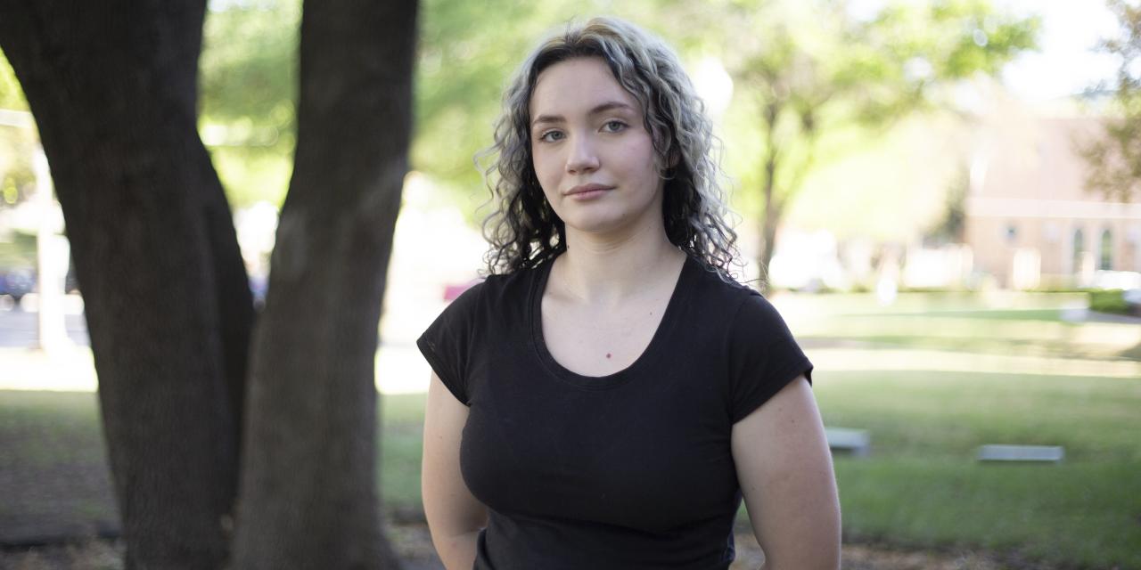 WSJ's tweet card. A star student finds herself with a pile of rejection letters during the most competitive college-applications year on record.