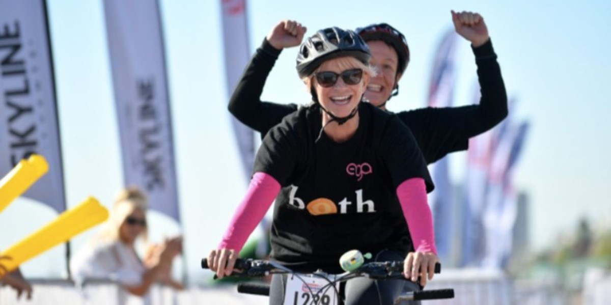 sharedifference's tweet card. Help Linda Quinn raise money to support Broaden Out Their Horizons