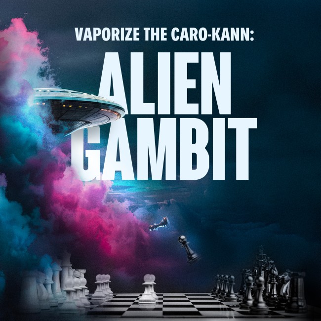 SEOwithElena's tweet card. Study Vaporize the Caro-Kann: Alien Gambit on Chessable: the #1 science-backed chess training app to study openings, tactics, strategy and endgames.