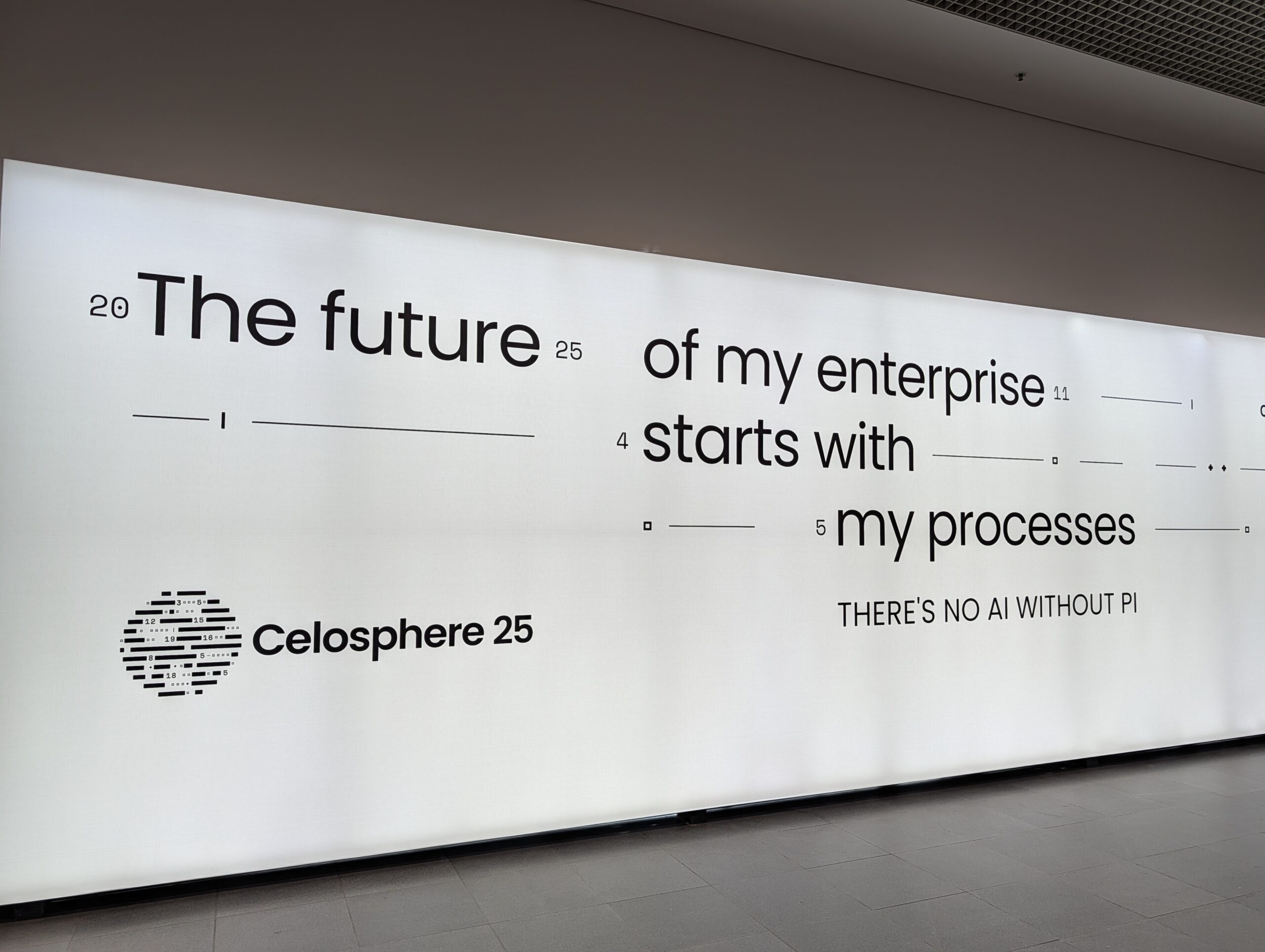 techzine's tweet card. At Celosphere 2025, it becomes clear that efforts on Process Intelligence (PI) are beginning to pay off in practice. Mercedes-Benz, Vinmar, and Uniper are