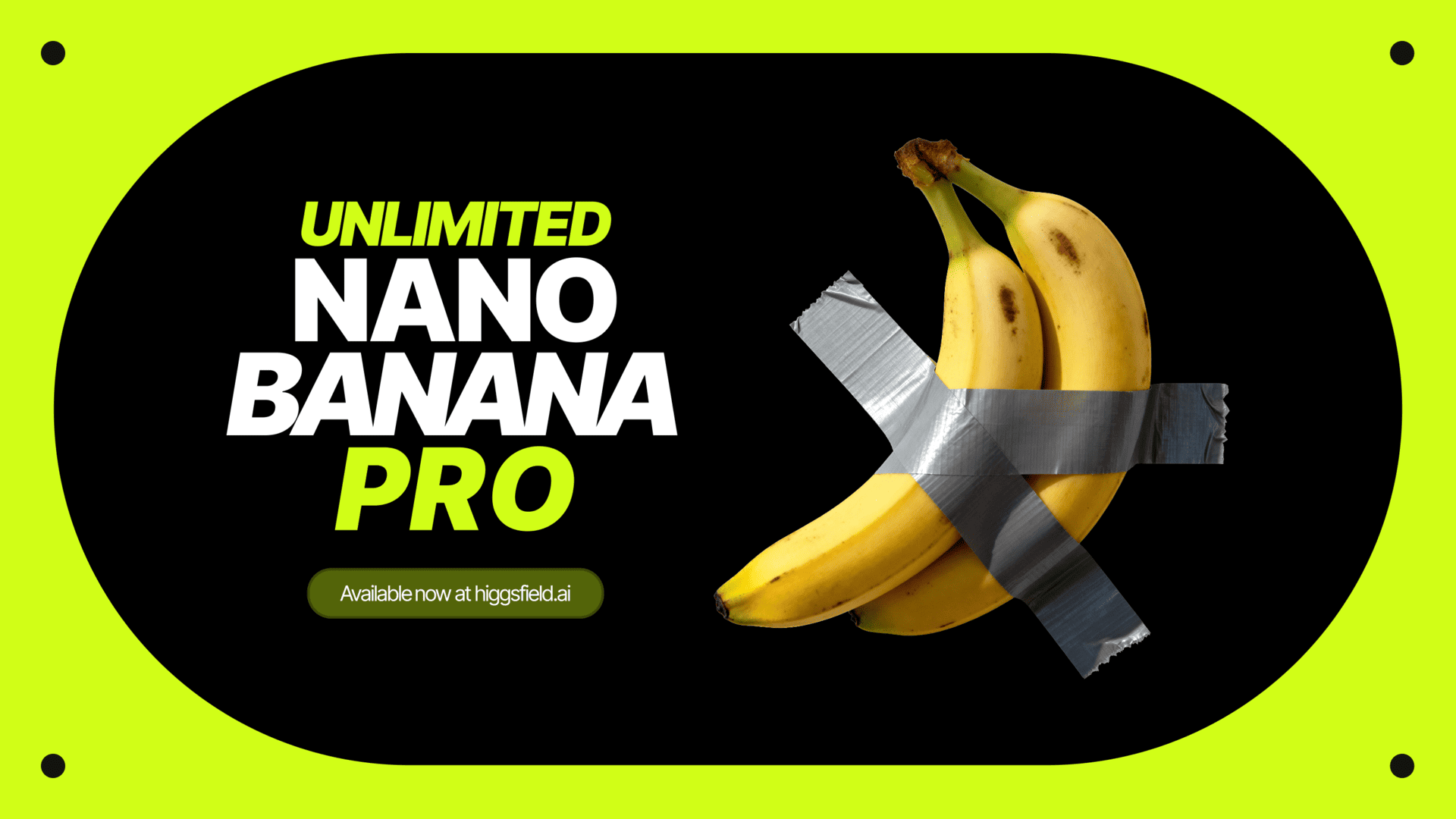 aniw_net's tweet card. Experience the power of Nano Banana Pro, the next generation image model now on Higgsfield. Create stunning visuals with enhanced quality and speed, combining natural-language commands with an...