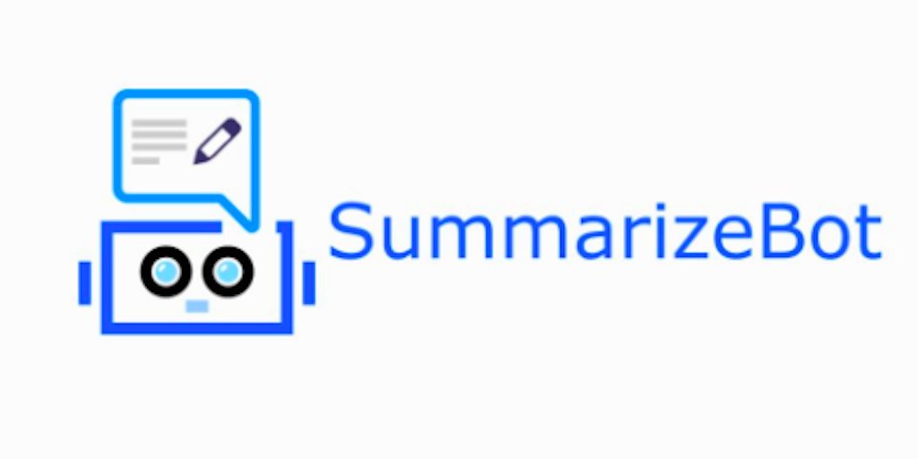 SummarizeBot's tweet card. SummarizeBot - use my unique artificial intelligence algorithms to summarize any kind of information. Share with me links, documents, images, audio and more. Developers can also implement our APIs...