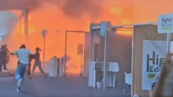 ImolaOggi's tweet card. Non è ancora chiara la natura del rogo e non è ancora chiaro se sia stato domato.