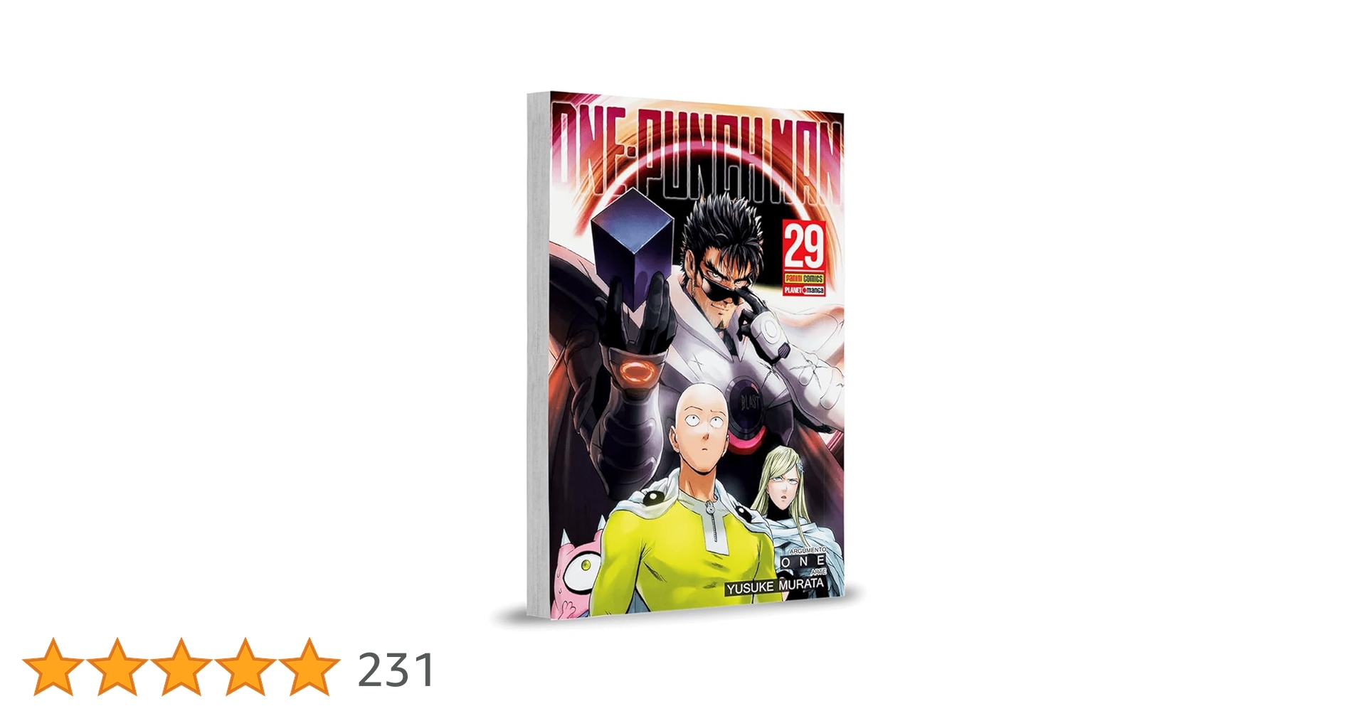 PechinchaNerd's tweet card. One-punch man Vol. 29