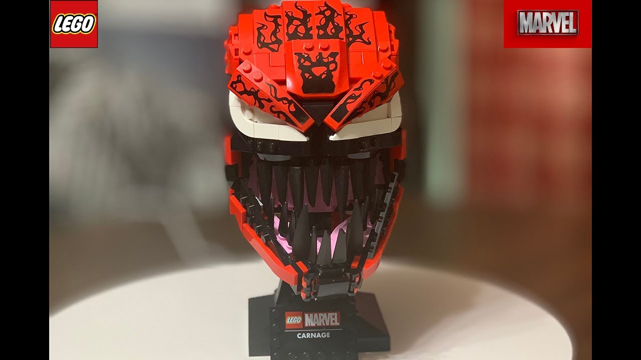 JLegobuilder's tweet card. Lego Marvel 76199 Carnage | Lego Speed Build