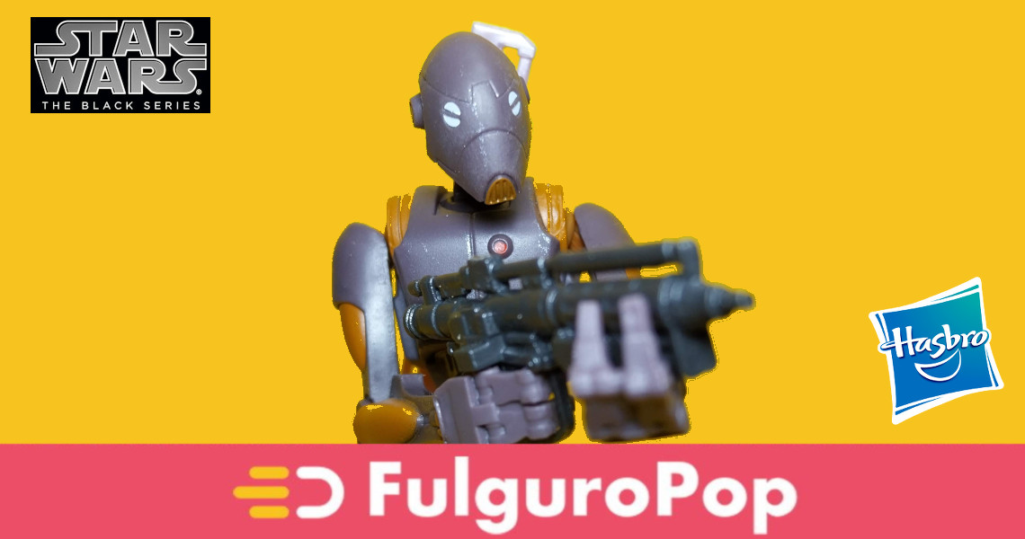 FulguroPop's tweet card. Star Wars The Clone Wars : Review Black Series Commando Droid - FulguroPop