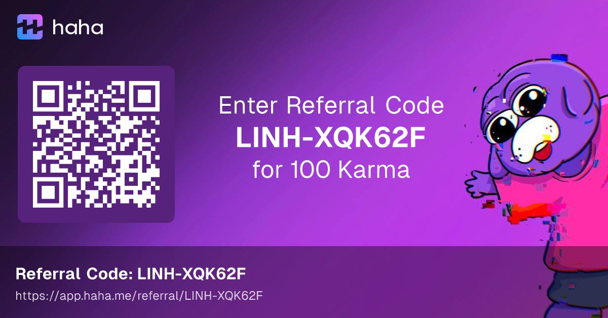 DoLinh6688's tweet card. Receive 100 Karma when you sign up using this link!