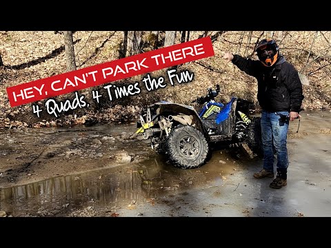 DayAshlie96125's tweet card. 4 Quads 4 Times the Fun [Renegade/Scrambler 1000s/Outlander]