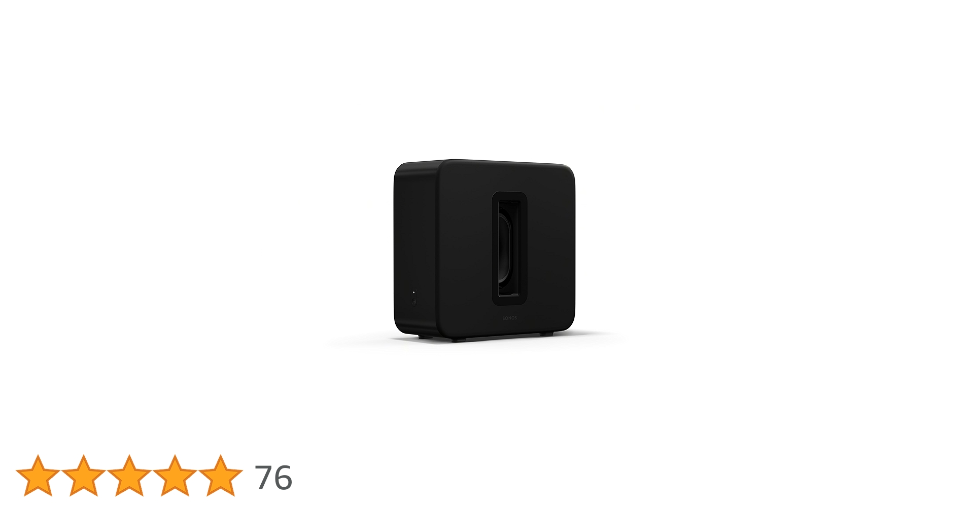 CazaRebajas's tweet card. Siente toda la potencia del sonido Sonos con Sub 4. Combina este subwoofer con tu barra de sonido o altavoz Sonos y disfruta de unos graves sublimes que te sumergen aún más en tus pelis, series y...