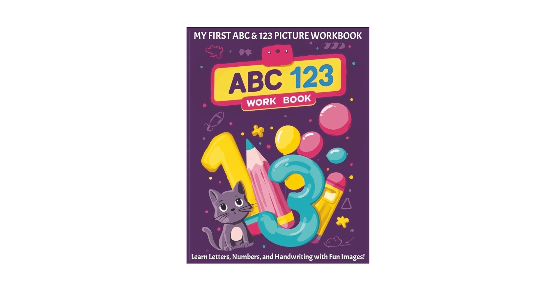 SpaceXCorp's tweet card. My First ABC & 123 Picture Workbook: Print & Cursive Tracing Practice with Fun Pictures for Letters...
