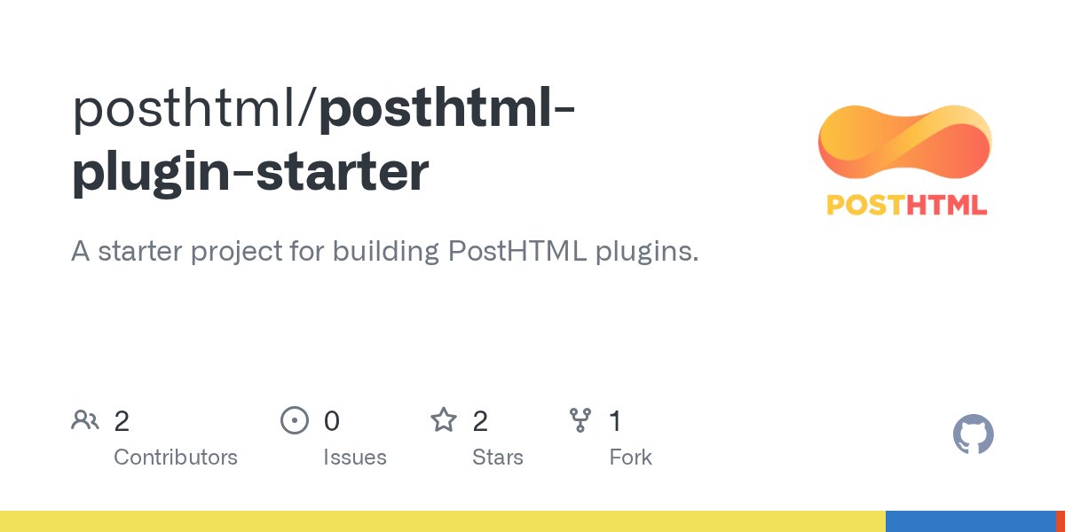 cossssmin's tweet card. A starter project for building PostHTML plugins. Contribute to posthtml/posthtml-plugin-starter development by creating an account on GitHub.
