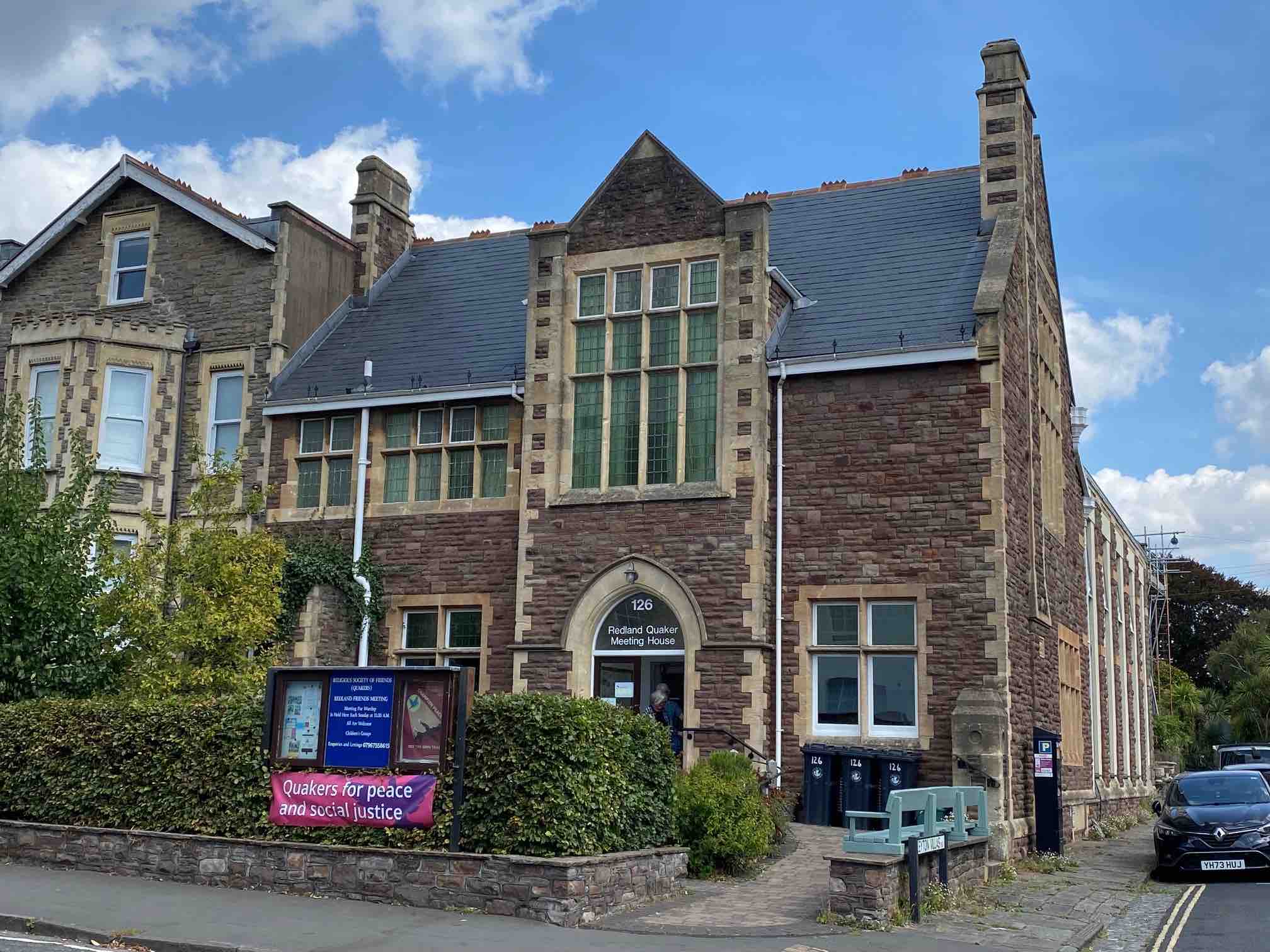 OldLibrary_EV's tweet card. About Redland Meeting Redland is a fairly large, friendly meeting, with typically about 60 members and attenders at the main Sunday Meeting for Worship. There are children’s meetings every week...