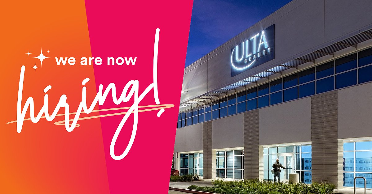 ultabeautyjobs's tweet card. We consider applications for this position on an ongoing basis. OVERVIEW Experience operational excellence. Real investment in personal and professional development. And an ability to make real and...