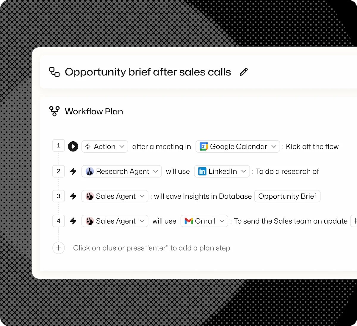 karthiksuresh's tweet card. Ridiculously simple AI automation for non-developers. Build powerful AI automations using AI agents, as easily as asking a teammate. Private, reliable, secure.