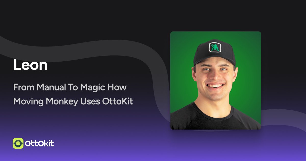 MichaelKihl's tweet card. Explore automation workflow solutions for businesses. Moving Monkey automated their entire client onboarding with OttoKit. See how to set up similar workflows.
