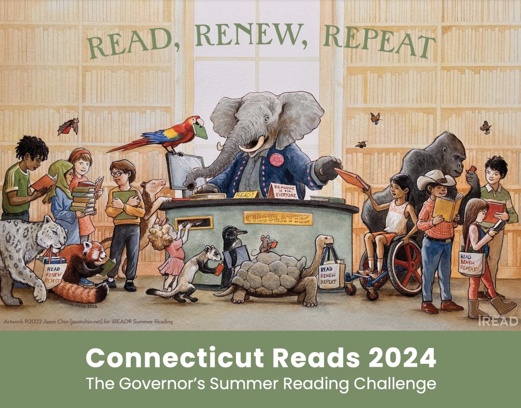 CTCentinal's tweet card. Governor Ned Lamont, Connecticut Education Commissioner Charlene Russell-Tucker, and Connecticut State Librarian Deborah Schander announced today the launch of the 2024 Governor’s Summer Reading...