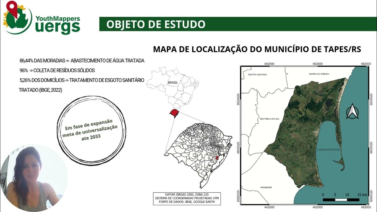 OSMLatam's tweet card. “Saneamento Ambiental Georreferenciado Integrado: um estudo de caso...