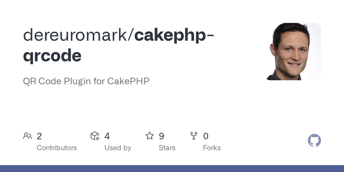 dereuromark's tweet card. QR Code Plugin for CakePHP. Contribute to dereuromark/cakephp-qrcode development by creating an account on GitHub.