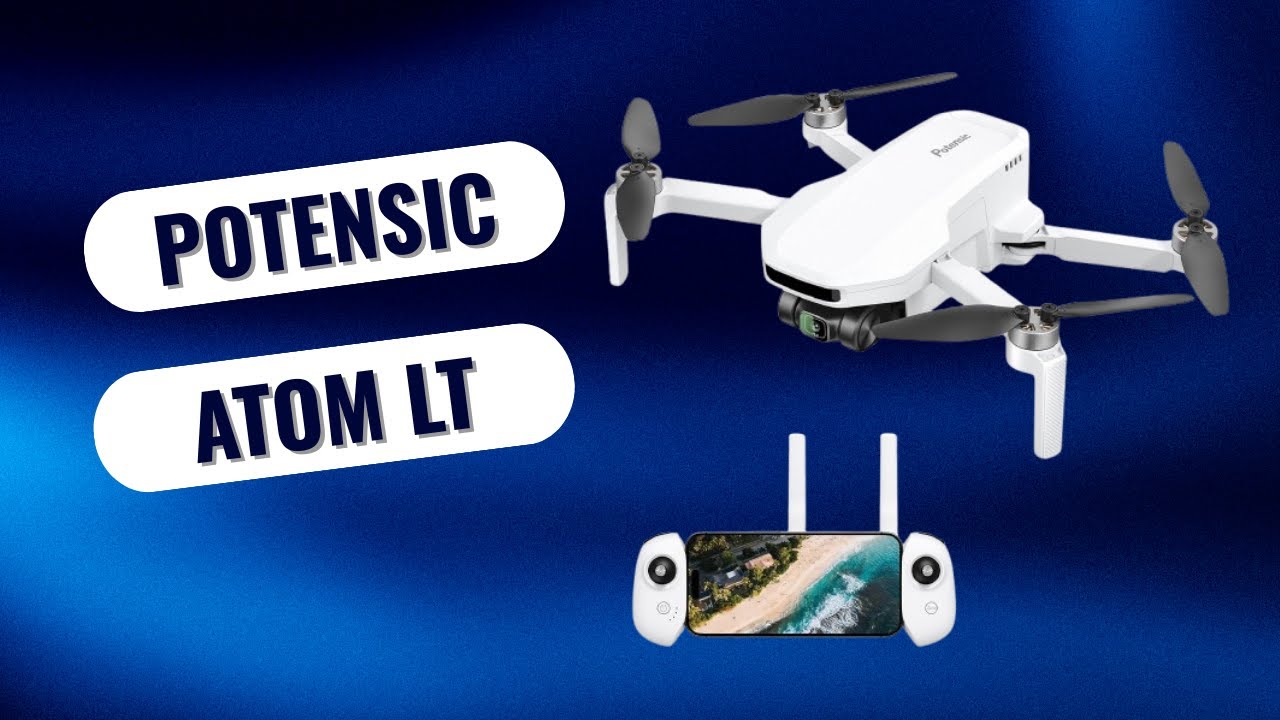 BlogRonaldo's tweet card. Review Potensic ATOM LT – Drone Leve, Câmera 4K e Funções Inteligentes
