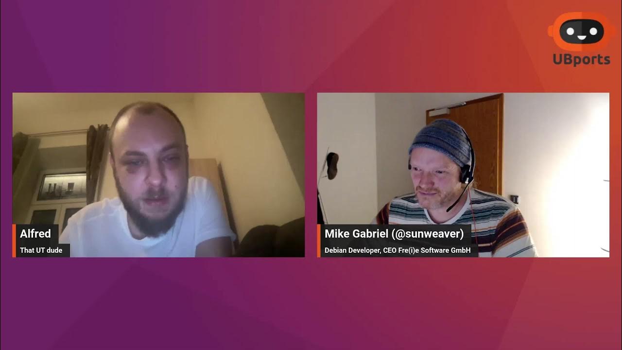 UBports's tweet card. Ubunu Touch Q&A 178