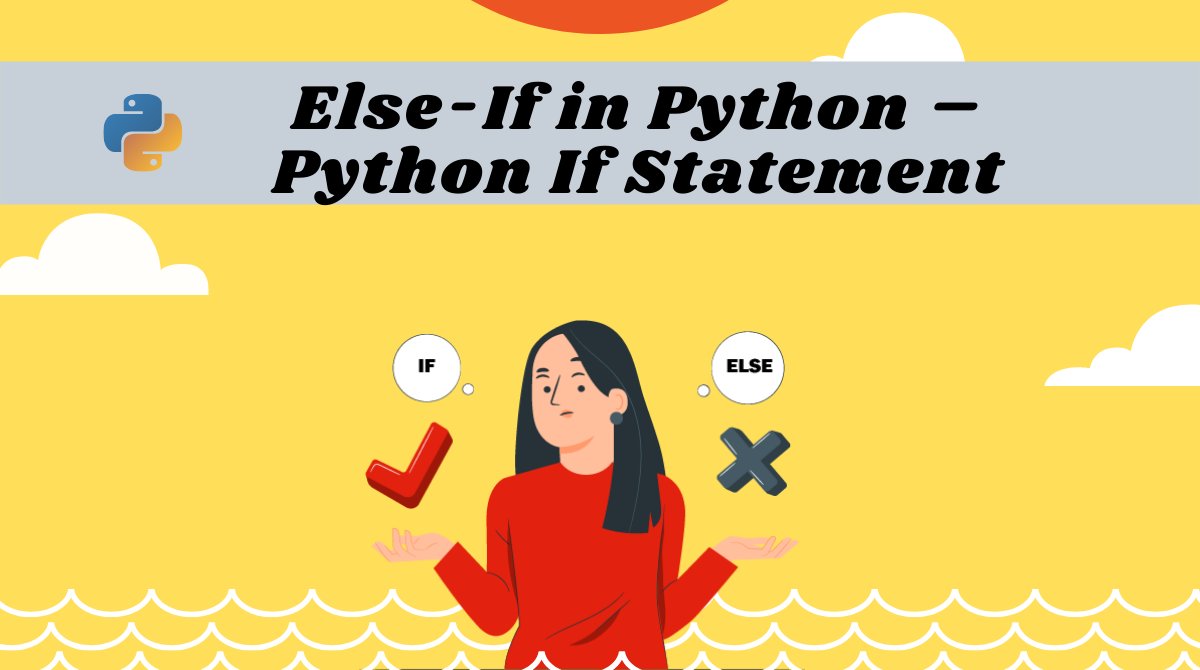 freeCodeCamp's tweet card. When you're coding, you need to be able to check certain conditions and change the control of the program execution accordingly. Python provides many conditional statements for decision making, and...