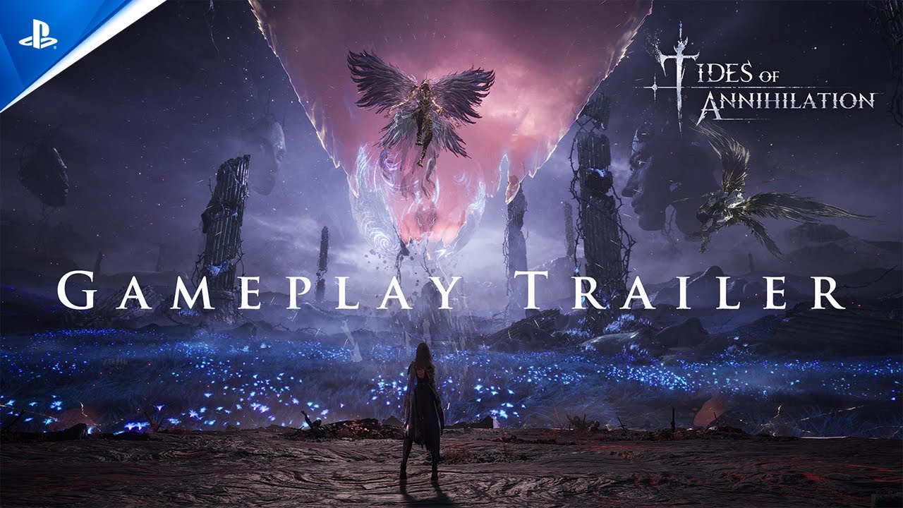 Astro_oBot's tweet card. Tides of Annihilation - Mirror Combat Gameplay Trailer | PS5 Games