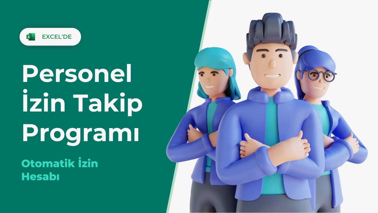 Excel_751's tweet card. Excel Personel İzin Takip Programı (Kolay Kullanım) | EXCEL 751