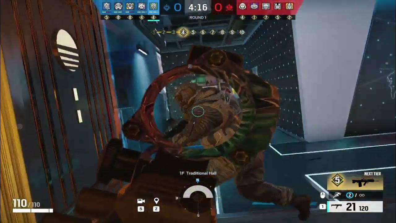 _itati_'s tweet card. Mute Protocolling Thru the Sound Bugs😬 (Rainbow Six Siege)