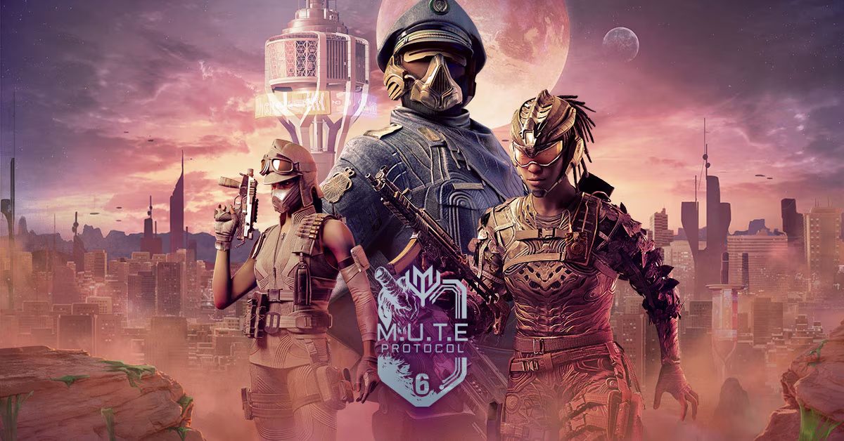 GentyNews's tweet card. Ubisoftの『Rainbow Six Siege X（レインボーシックス シージ エックス）』では、期間限定イベント「M.U.T.E. Protocol: Flesh & Metal」が開催中。プレイヤーは「ロボティクス」と「オーガニクス」チームに分かれ、ガンゲーム形式のカジュアルな対戦が楽しめる。