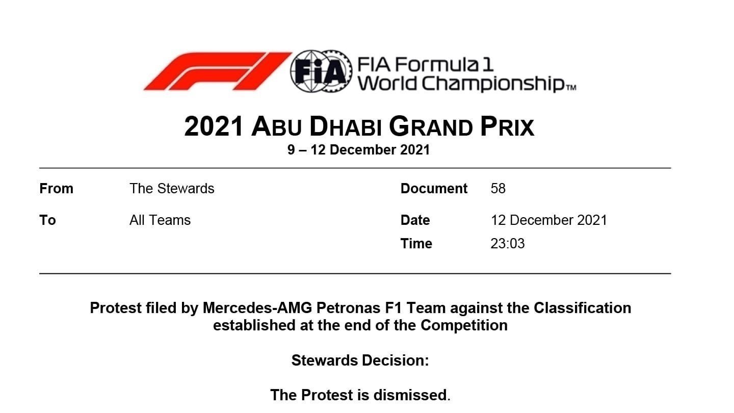 CoffeeBean100s's tweet card. Overturn the decision of the Abu Dhabi Grand Prix. Lewis should be the winner.