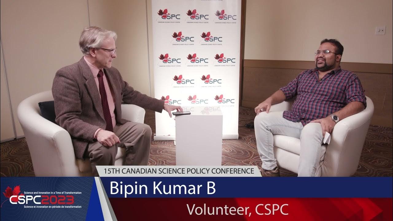 sciencepolicy's tweet card. CSPC 2023 - Interview with Joel David Martin