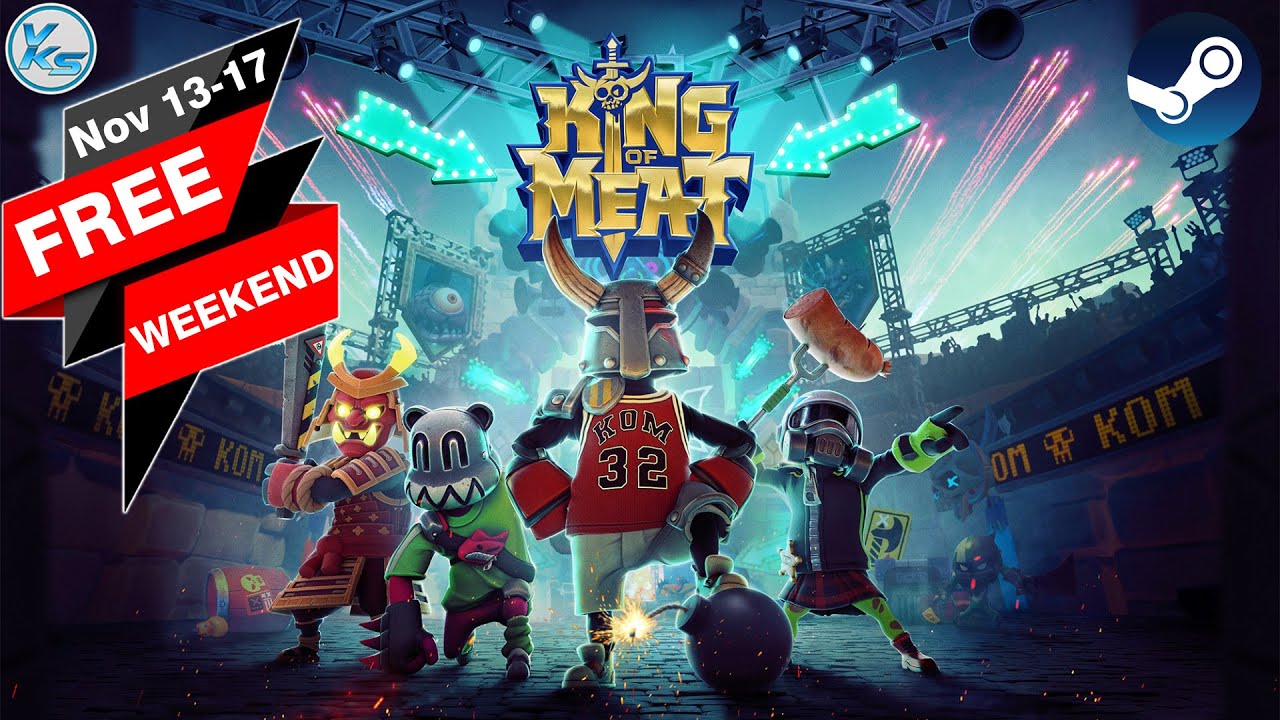 vksytc's tweet card. 🔥 King of Meat FREE WEEKEND is Here 😱 Download & Play Now!!