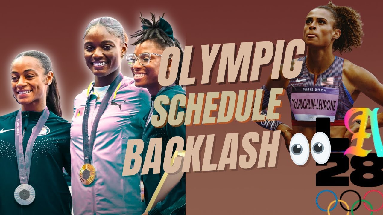 _serenityd's tweet card. LA28 Track Schedule Has Fans HEATED 😳